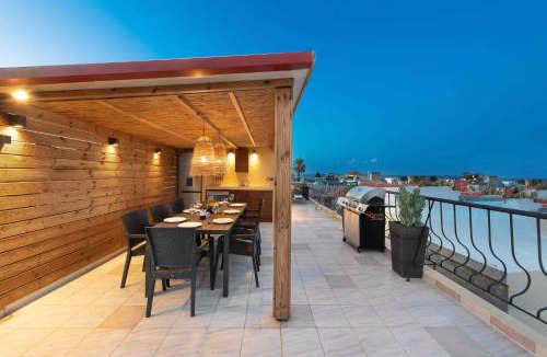 Petaloudes Apartment | Stylish Rhodes Apartment with Private Jacuzzi & Sunny Terrace