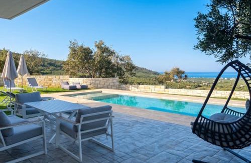 Spilia Villa | Villa Vision - Brand New, Private Pool & Seaviews