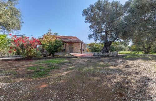 Galatas House | Stone house among trees