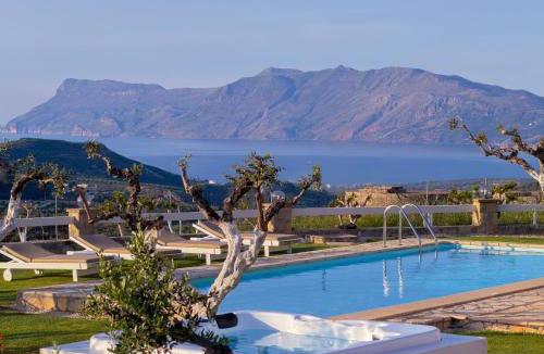 Koukounara Villa | Private Pool with Sea & Mountain View ,Full Privacy - Villa Kyriaki