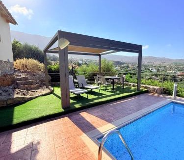 Afrata House | Chania Village Charoupia & Daphne Villas Private Pool - BBQ