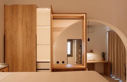 Ios Town Villa | Ios Panoramic Sea view stylish suite with pool