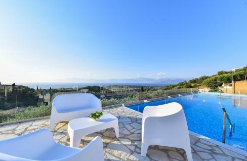 Petaleia Villa | Family Villa Portes with panoramic view!