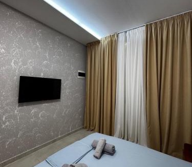 Dhermi Apartment | Santorini Drymades Retreat Beachside One Bedroom Apartment