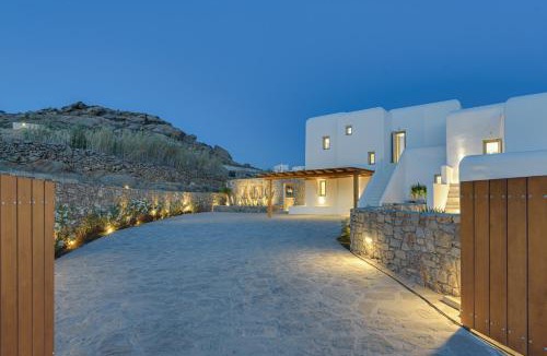 Xilokeratidi Villa | Villa Yasemin - Mykonos Paradise - Views - Pool - Large Garden