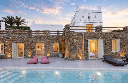 Panormos Villa | Villa Evita Panormos private pool & jacouzzi