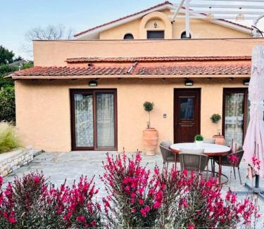 Thasos Town House | green & blue villa