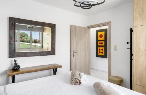 Kolymvari Villa | New Beachfront villa Six Stars in Chania,close to the beach & amenities