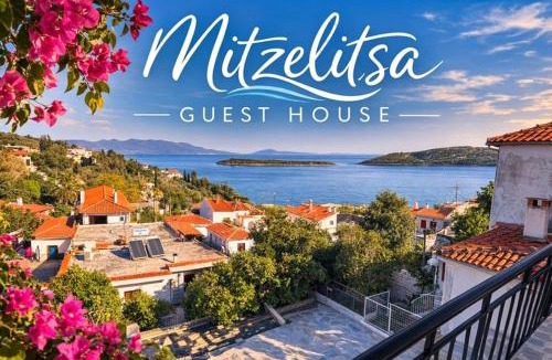 Pella Region Apartment | Mitzelitsa Guest House - Stunning Sea View Retreat - Amaliapoli - Balcony - 2-4 Guests