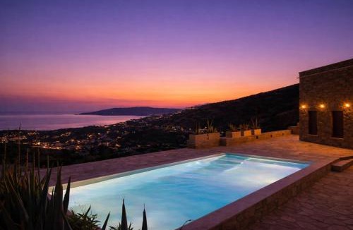 Batsi Apartment | Aloe On the Rock Villa with Private Pool & Sea View by Explore Andros