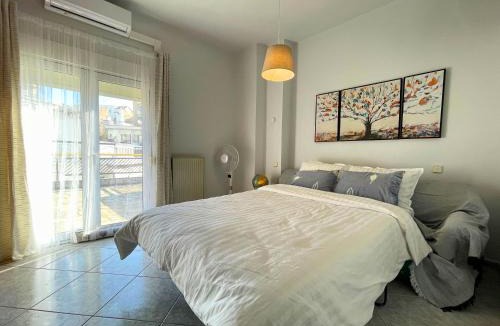 Polichni Apartment | Entire-Floor 2BR Penthouse with 2 Huge Balconies & Free Parking