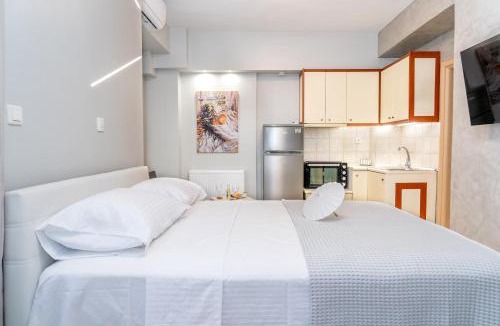 Ano Poli Apartment | Naos Studio with free private parking of stayinthess