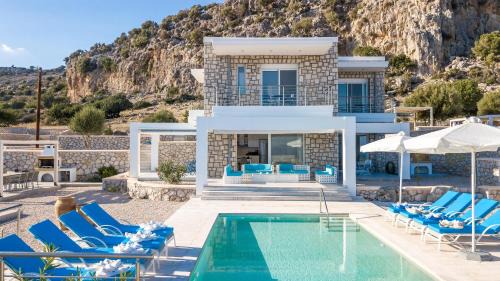 Afandou Villa | Sea view villa with private pool Horizontes