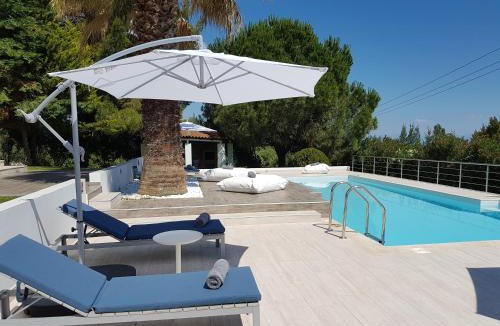 Kriopigi Villa | Villa Anna Maria Kriopigi Private Pool & Sea View 5 Bedrooms