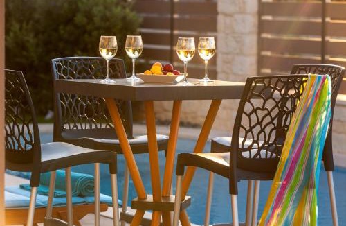 Agia Marina Villa | SUPERIOR VILLA MARINA MARE Sauna - Hammam - Pool - 250m from Beach