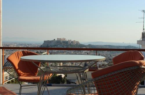 Athens City Centre Apartment | Acropolis view penthouse