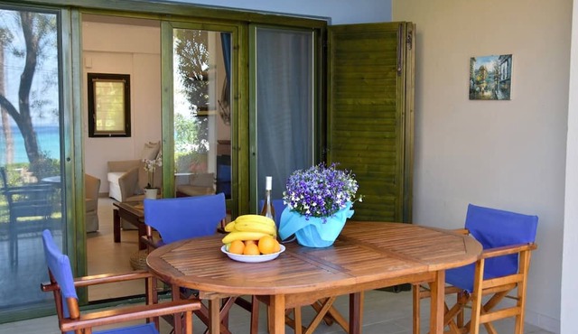 Stay at Beachfront Villa Lilia in Pefkohori, Halkidiki for a Dreamy Vacation