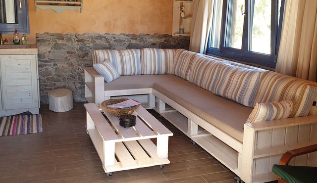 Chaihoutes stone House into Olive farm in Zia