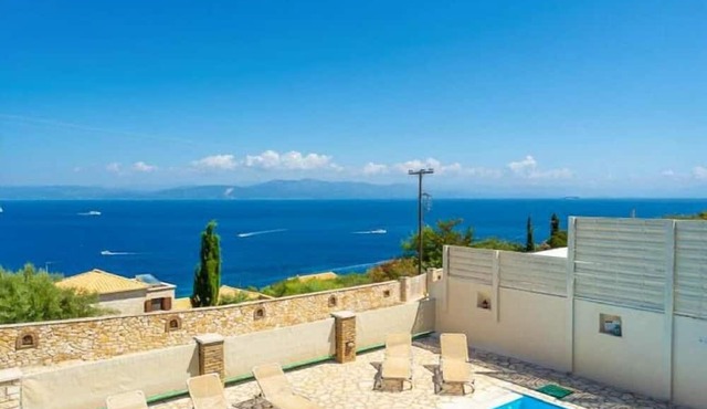 Villa Anastasia Large Private Pool Walk to Beach Sea Views A C Wifi Car Not Required - 2248