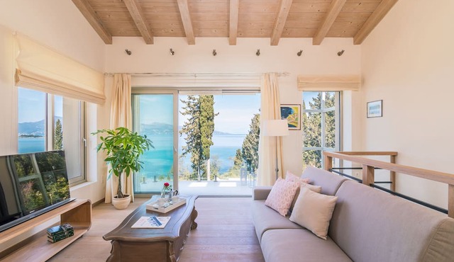 Melithea Seaview Villa in Corfu