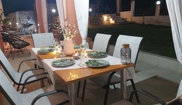 Villa 'Casa Di Helena Luxury Corfu' with Mountain View, Wi-Fi and Air Conditioning