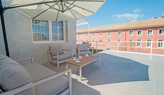 Old Fortress View Roof Top Apartment by Konnect