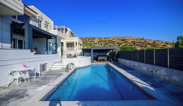 Lagonisi Villa over the sea