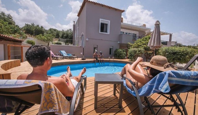 Villa VerdeBlu Rethymno Crete in Pigianos Kampos