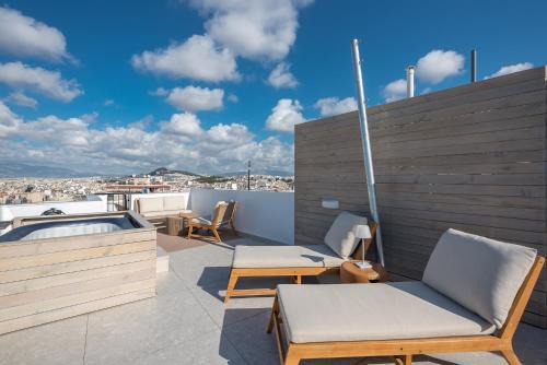 Acropolis & Sea View Villa with Whirlpool & BBQ