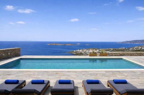 Aloe On the Rock Villa with Private Pool & Sea View by Explore Andros in Andros