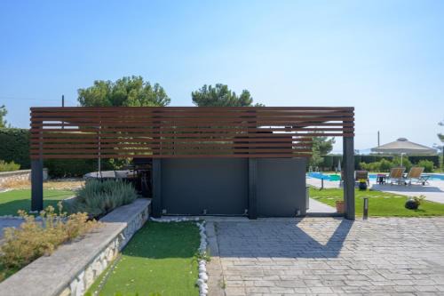 Mytilini luxury pool VILLA AMIKA in Mytilene